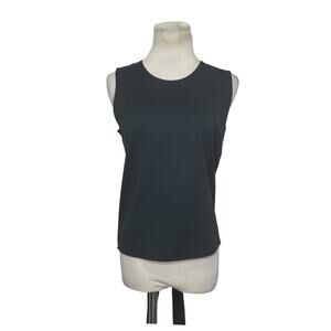 Threads 4 Thoughts black sleeveless back tie top size Small